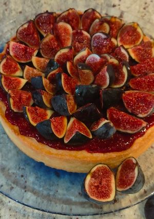 Une photo de Tarte aux figues