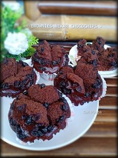 Foto resep Brownies Mekar Chocochips