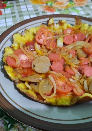 Foto resep Pizza Roti Tawar