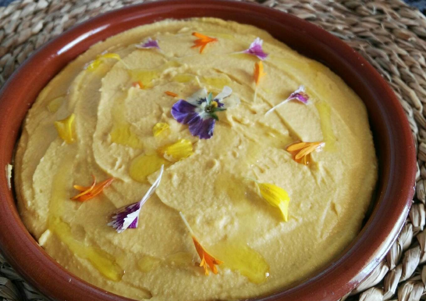 Hummus de zanahoria