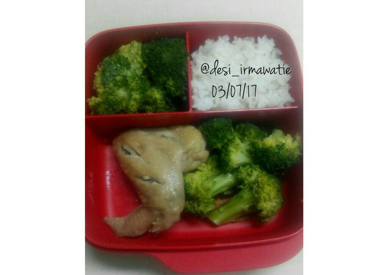 Diet ala desi (ayam kukus bawang putih)