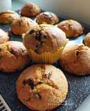 Sütőtökös csokis muffin