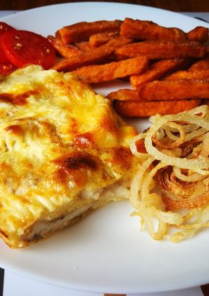 Sajtos-tejszínes csirkemell (gluténmentes) recept fotója
