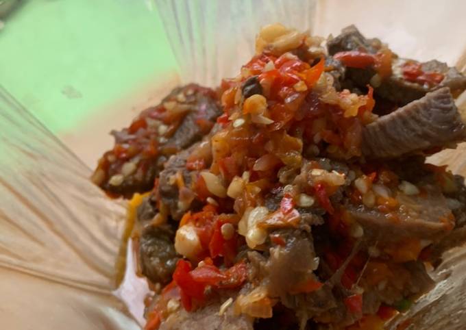 Balado Daging No Uleg