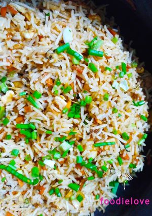 A picture of Veg fried rice.
