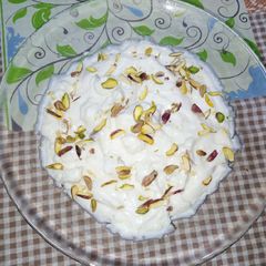 A picture of Egyptian Pudding.