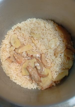 北港麻油薑飯 的食譜成品照片