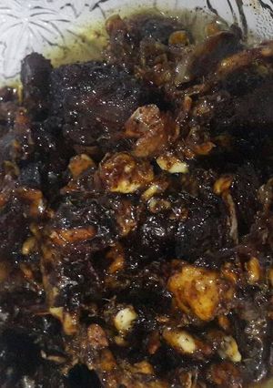Foto resep Telur sapi lada hitam