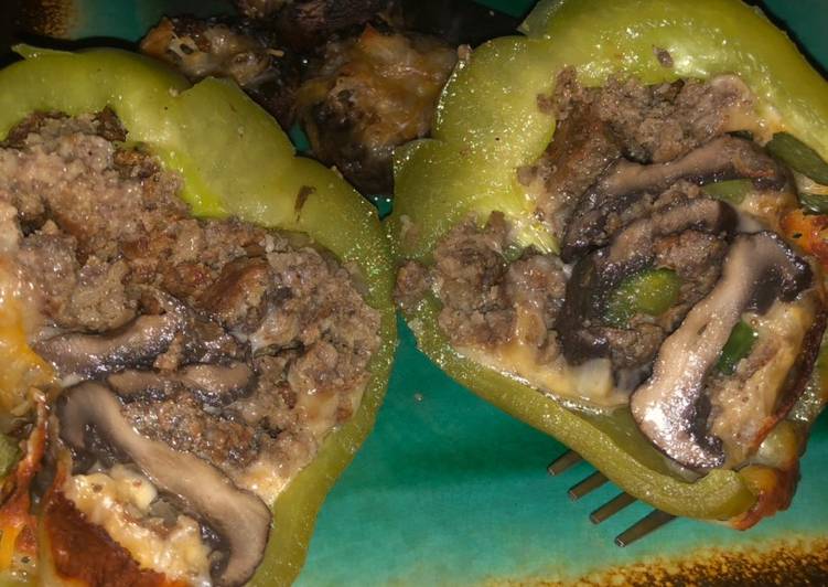 How to Cook Perfect Mushroom Stuffed Bellpepper &amp; Stuffed Mushrooms