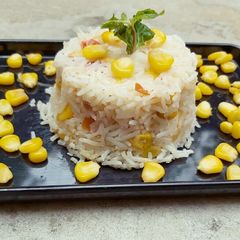 A picture of Corn pulao.