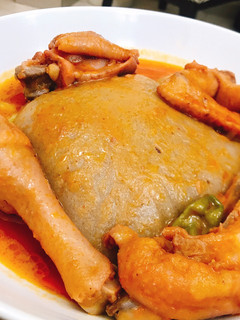 A picture of Ghana light chicken soup.