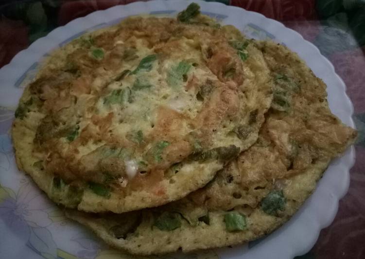 Dadar telur keju