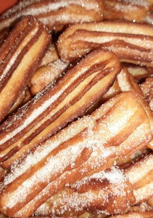 Una foto de Churros caseros