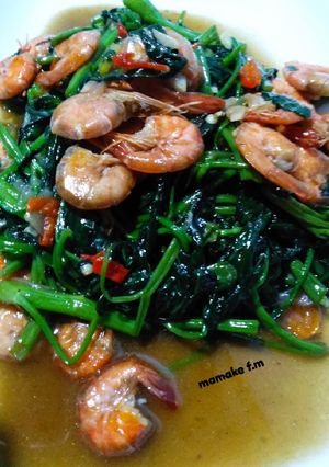 Foto resep Kangkung seafood
