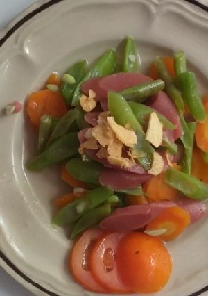 Foto resep 4. Tumis wortel buncis