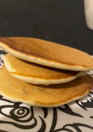 Una foto de Pancakes con arándanos 🥞🫐