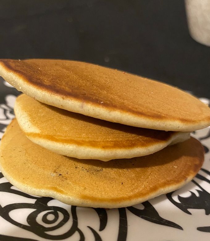 Una foto de Pancakes con arándanos 🥞🫐