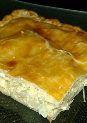 Una foto de Tarta de cebolla y ricota