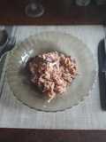 Calamar en su tinta con arroz