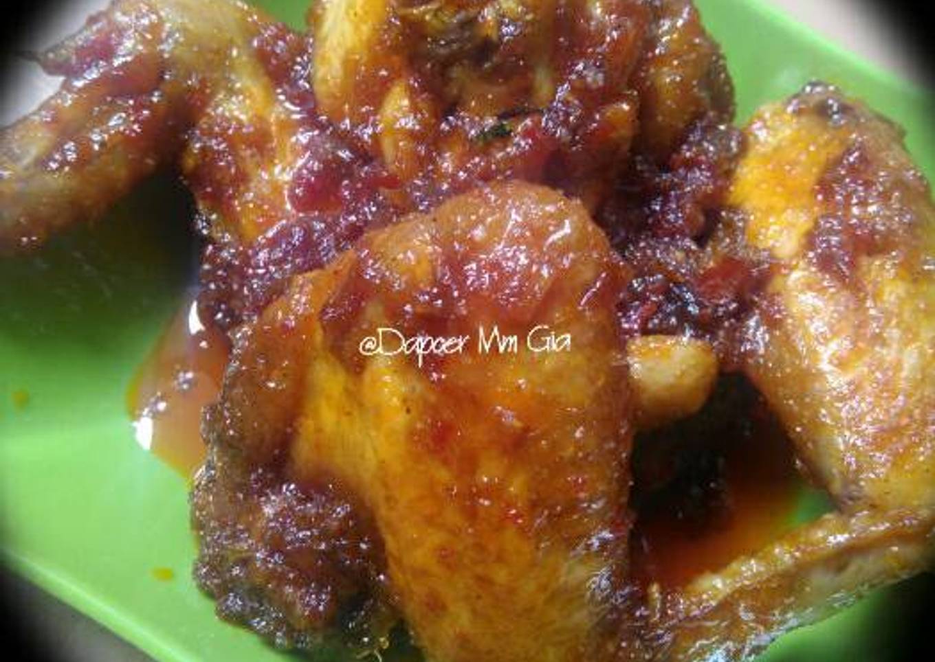 Sayap Ayam bumbu Balado