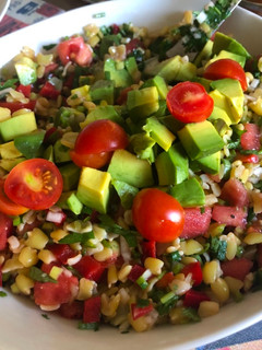 Una foto de Ensalada veraniega de mote