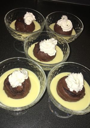 Une photo de Coeur coulant au chocolat (et/ou caramel beurre salé)