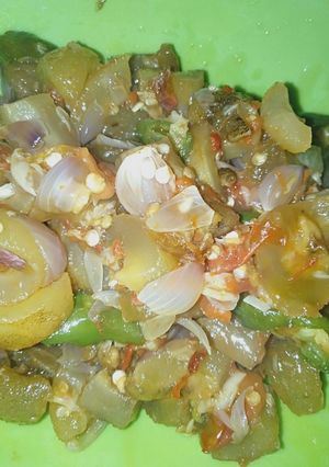 Foto resep Sambal kulit sapi 💓