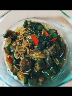 Foto resep Terong Teri cabe ijo