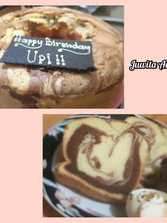 Foto resep Marmer cake