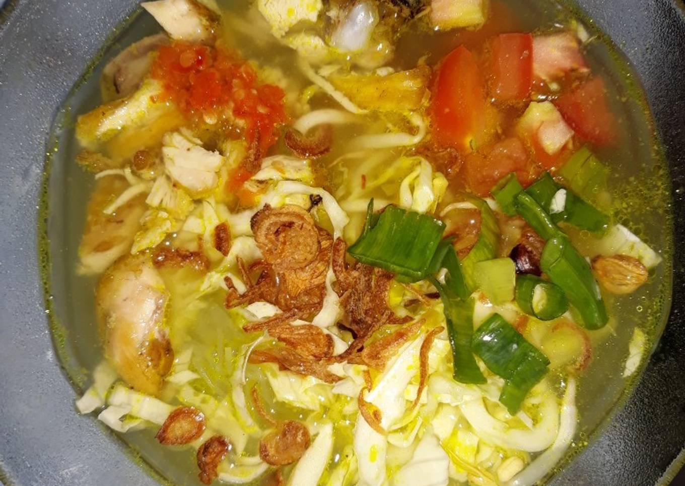 Soto ayam segar