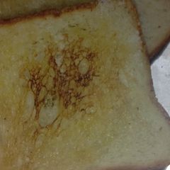 A picture of Roasted bread slices.