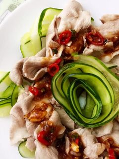 蒜泥白肉 的食譜成品照片