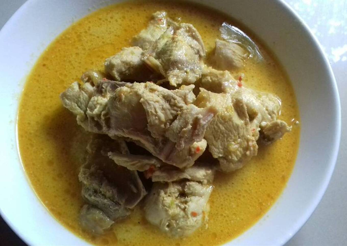 Gulai ayam kampung
