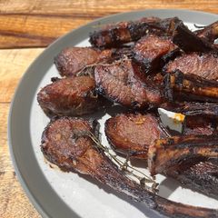A picture of 20-minute Air fried lamb ribs/chops 😋.