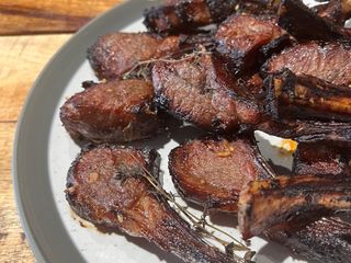20-minute Air fried lamb ribs/chops 😋