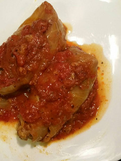 A picture of Cabbage Rolls.