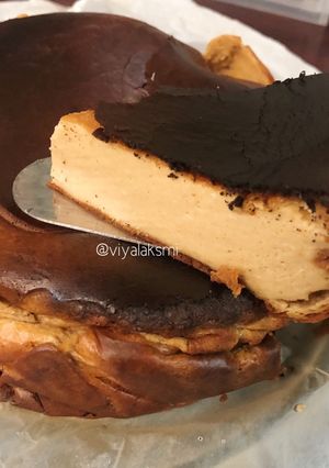 Foto resep Glutten Free Basque Burn Cheesecake
