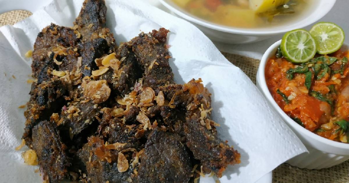 Resep Empal Gepuk Daging Sapi Oleh Afiy Lu Cookpad