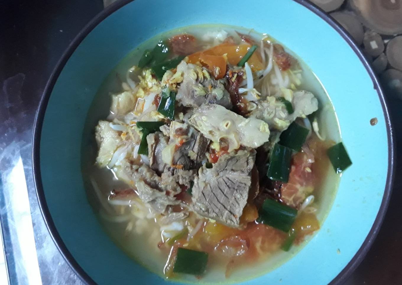 Soto daging simpel