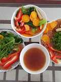 Pan-Fried Brown Rice Noodle Phở (Vegetarian)