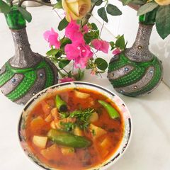 Shaljum gosht ka salan A picture of Shaljum gosht ka salan.