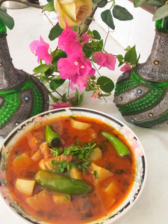 A picture of Shaljum gosht ka salan.