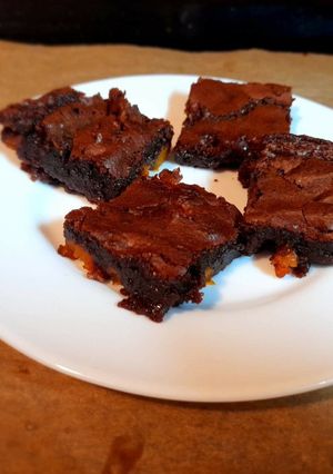 Sütőtökös brownie recept fotója