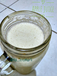 Foto resep Apple Juice (Jus Apel)