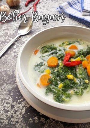 Foto resep Bobor bayam