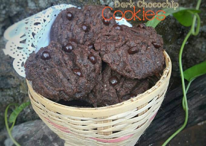 Dark Chocochip cookies