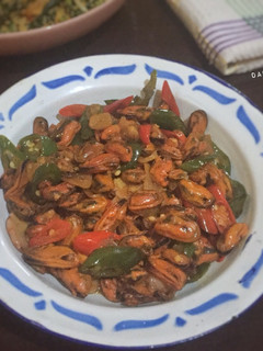 Foto resep Tumis Kerang Pedas Manis
