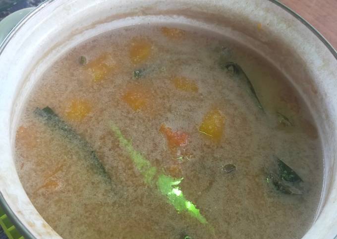 Standar Bagaimana cara membuat Kolak Kacang Hijau Waluh yang sesuai selera