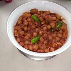 A picture of Bengal's famous ghoogni.