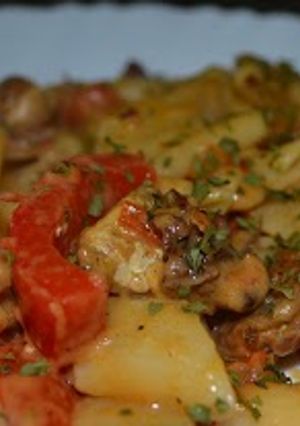 A picture of Cajun Chicken Pasta.